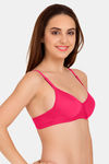 Tweens Padded Non-Wired Full Coverage T-Shirt Bra - Dark Pink — thumbnail 3